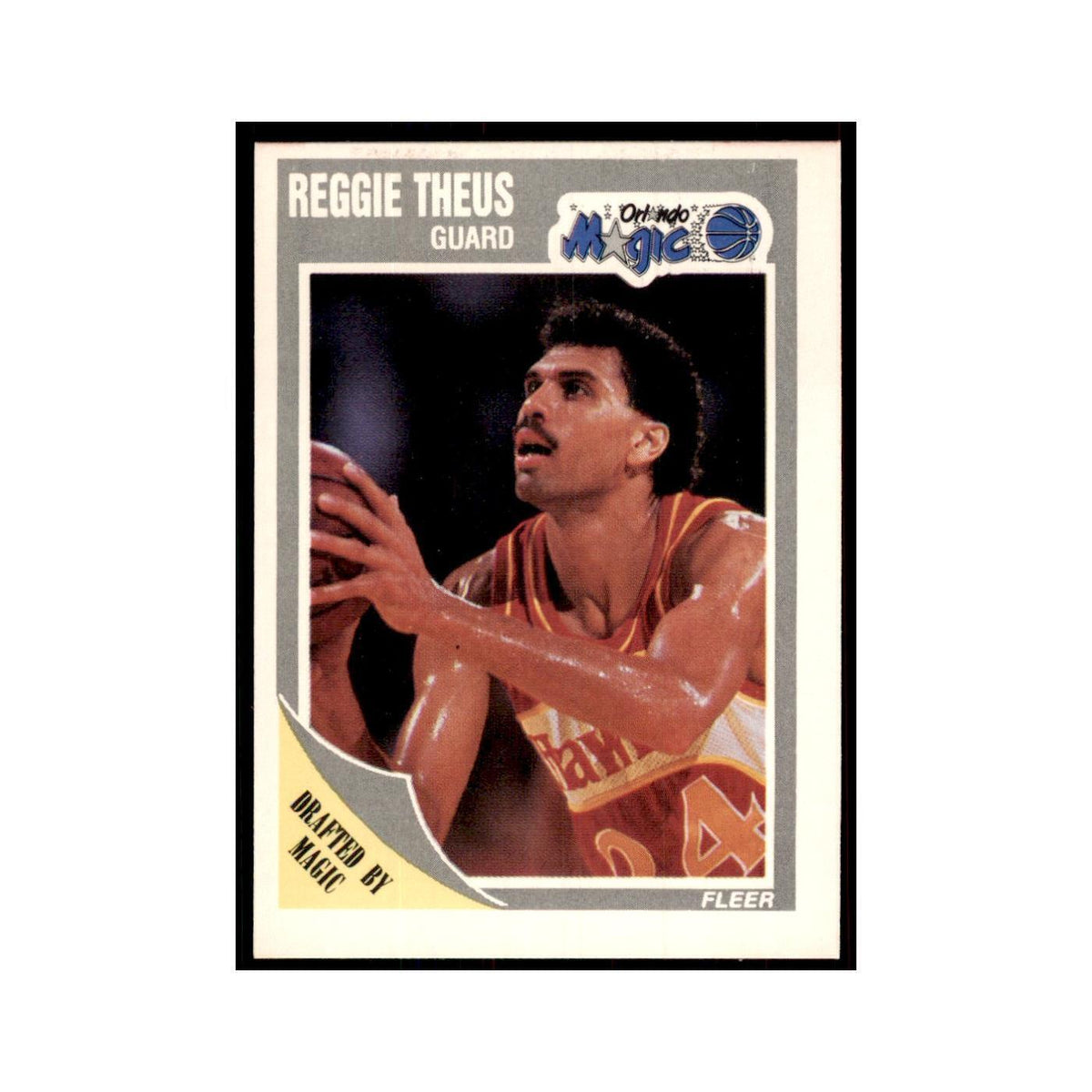 1989 Fleer Reggie Theus Basketball Cards #111