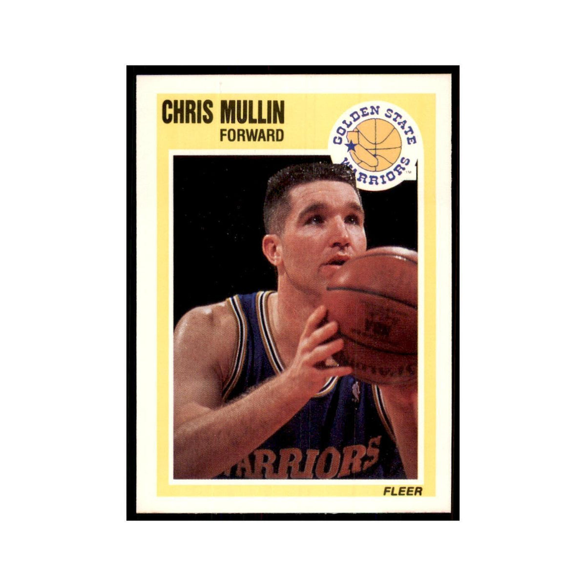 1989 Fleer Chris Mullin Basketball Cards #55