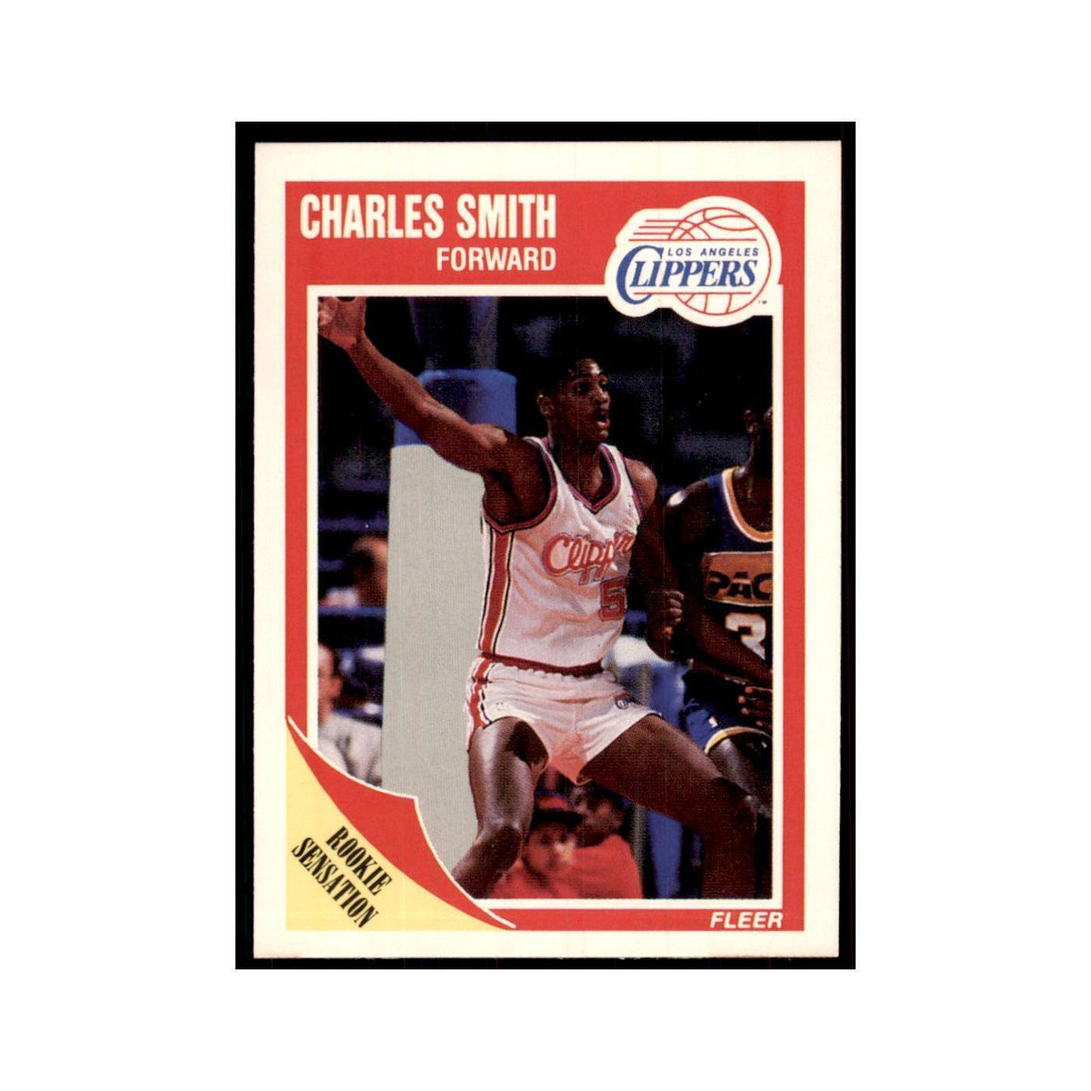 1989 Fleer Charles Smith Basketball Cards #73