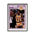 1989 Fleer James Worthy Basketball Cards #80