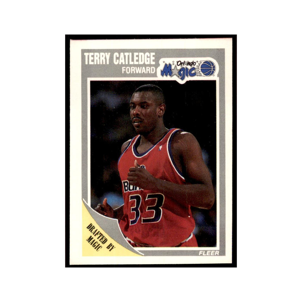 1989 Fleer Terry Catledge Basketball Cards #108