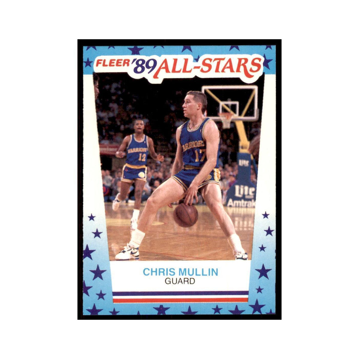1989 Fleer Chris Mullin Basketball Cards #9