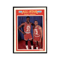 1989 Fleer Patrick Ewing/Mark Jackson Basketball Cards #167