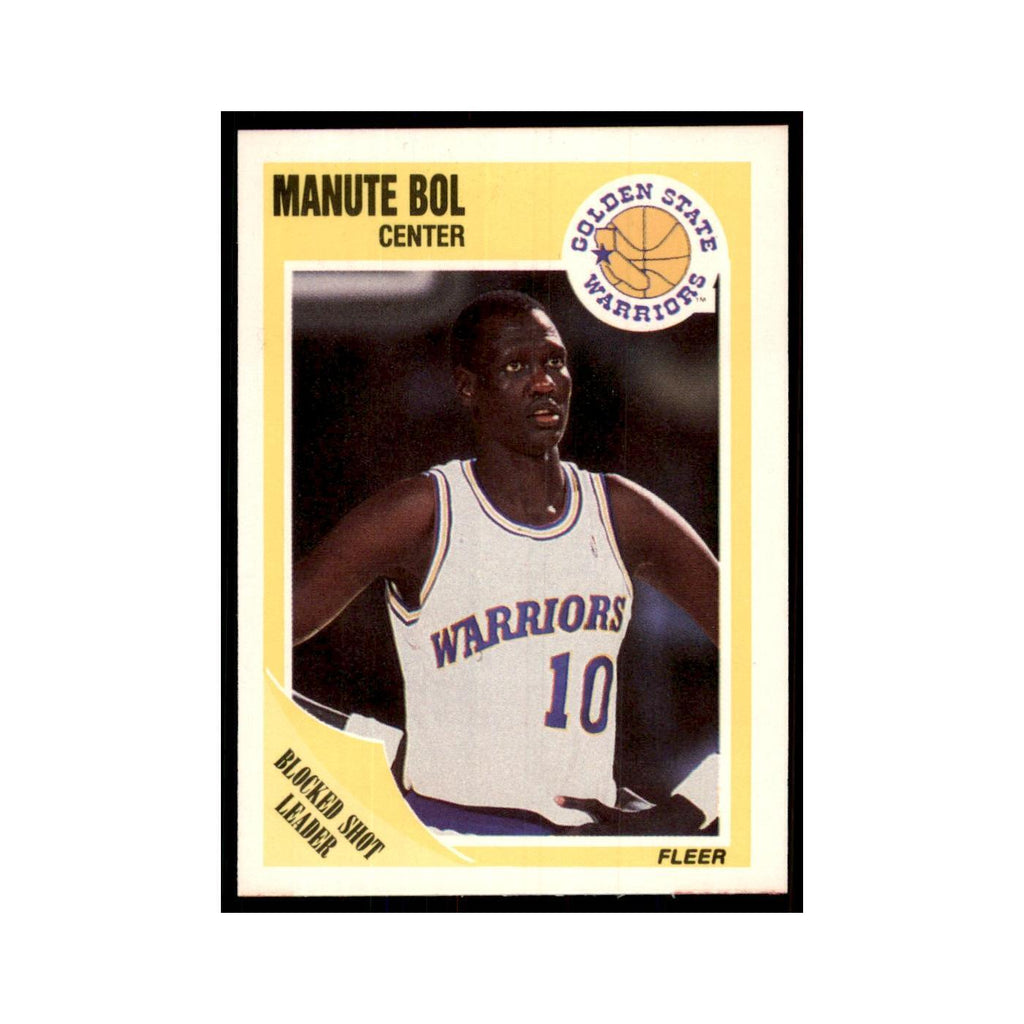 1989 Fleer Manute Bol Basketball Cards #52