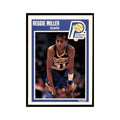 1989 Fleer Reggie Miller Basketball Cards #65