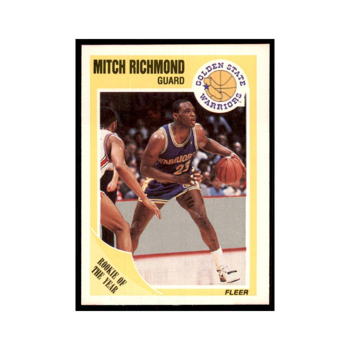 1989 Fleer Mitch Richmond Basketball Cards #56