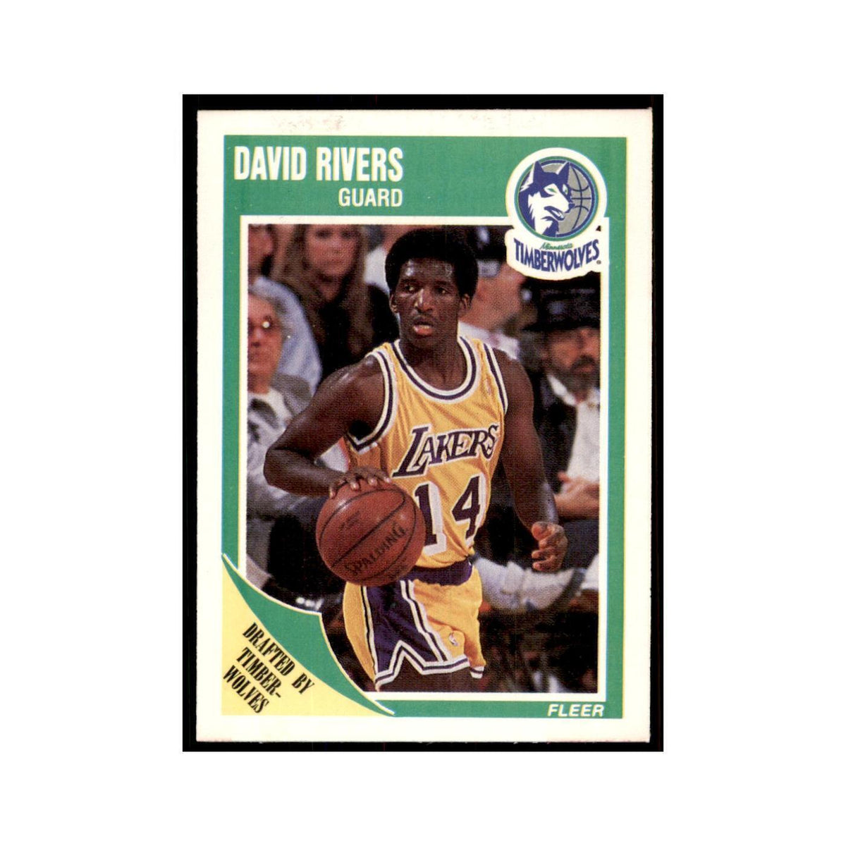 1989 Fleer David Rivers Basketball Cards #94