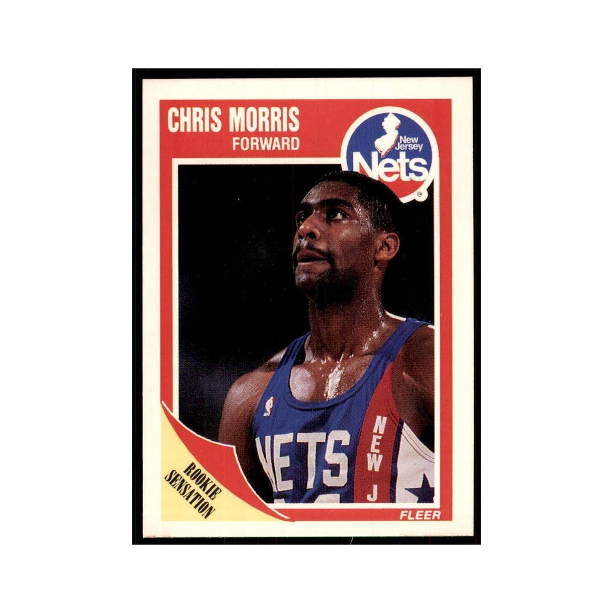 1989 Fleer Chris Morris Basketball Cards #99
