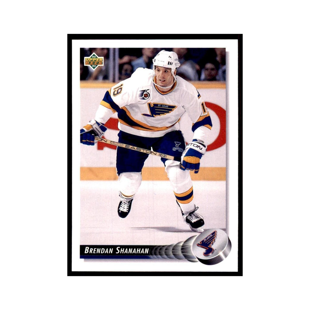 1992 Upper Deck Brendan Shanahan Hockey Cards #122