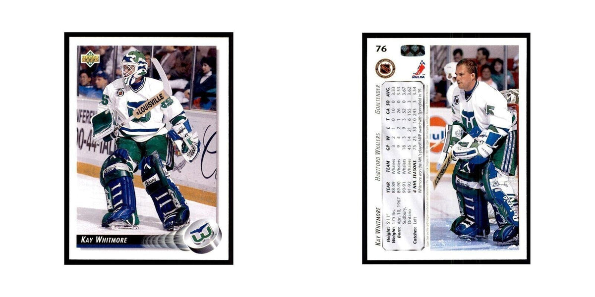 1992 Upper Deck Kay Whitmore Hockey Cards #76