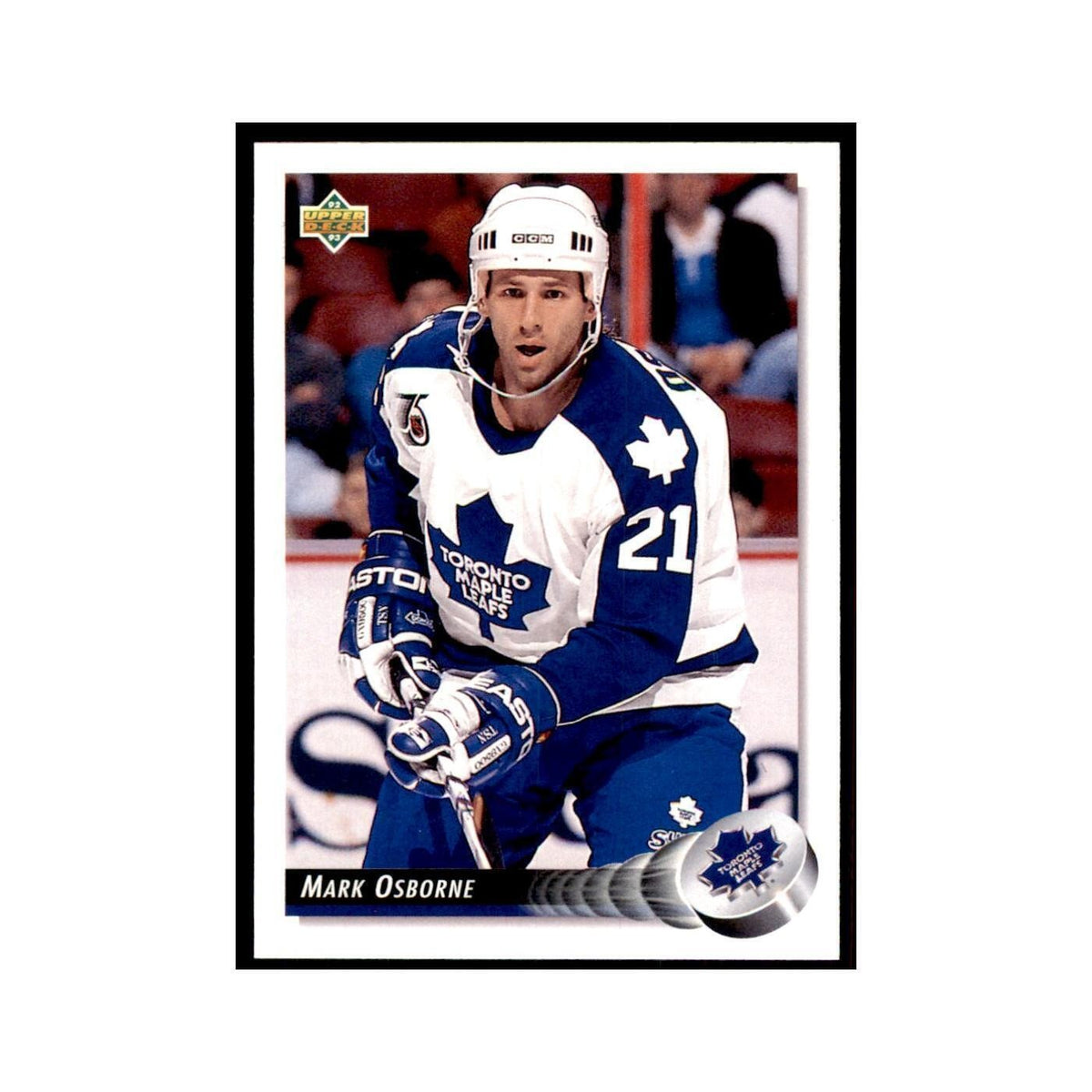 1992 Upper Deck Mark Osborne Hockey Cards #72