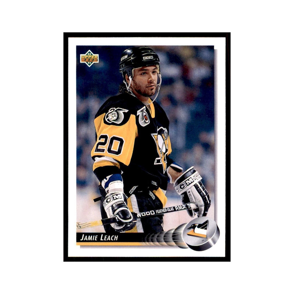 1992 Upper Deck Jamie Leach Hockey Cards #168