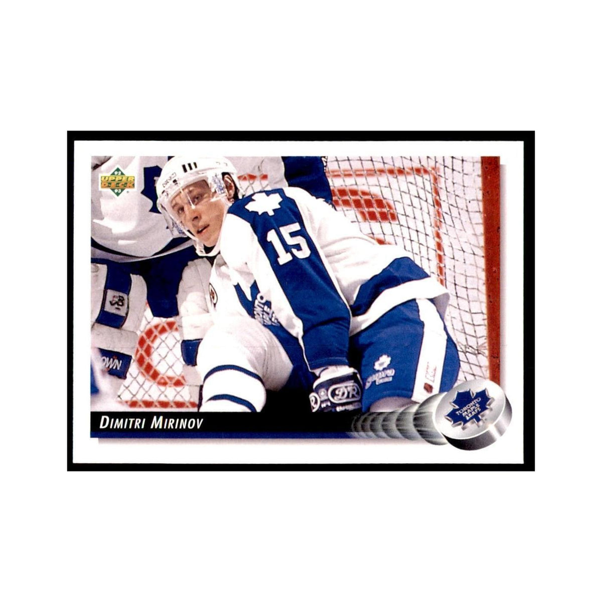 1992 Upper Deck Dmitri Mironov Hockey Cards #83