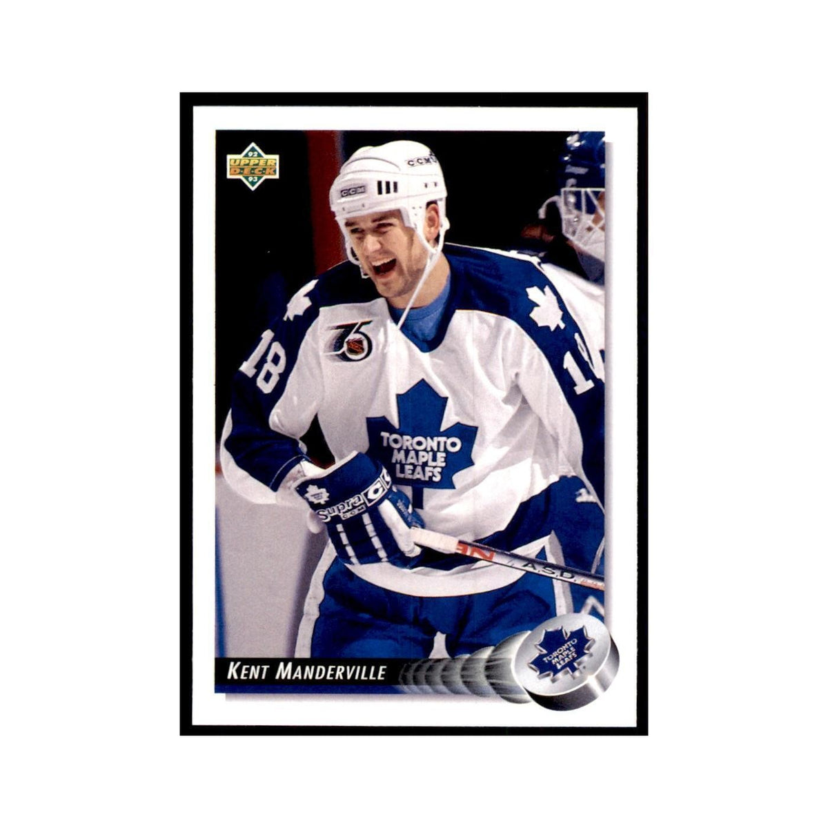1992 Upper Deck Kent Manderville Hockey Cards #32