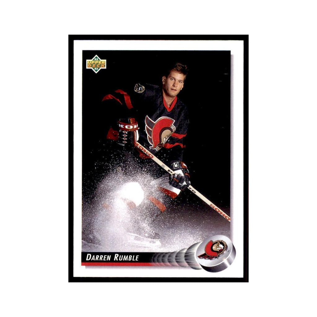 1992 Upper Deck Darren Rumble Hockey Cards #110