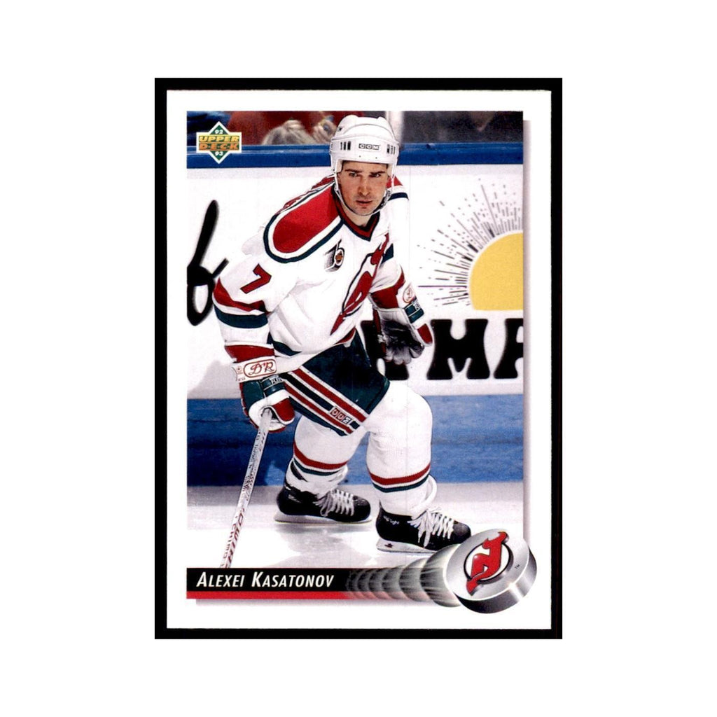 1992 Upper Deck Alexei Kasatonov Hockey Cards #96