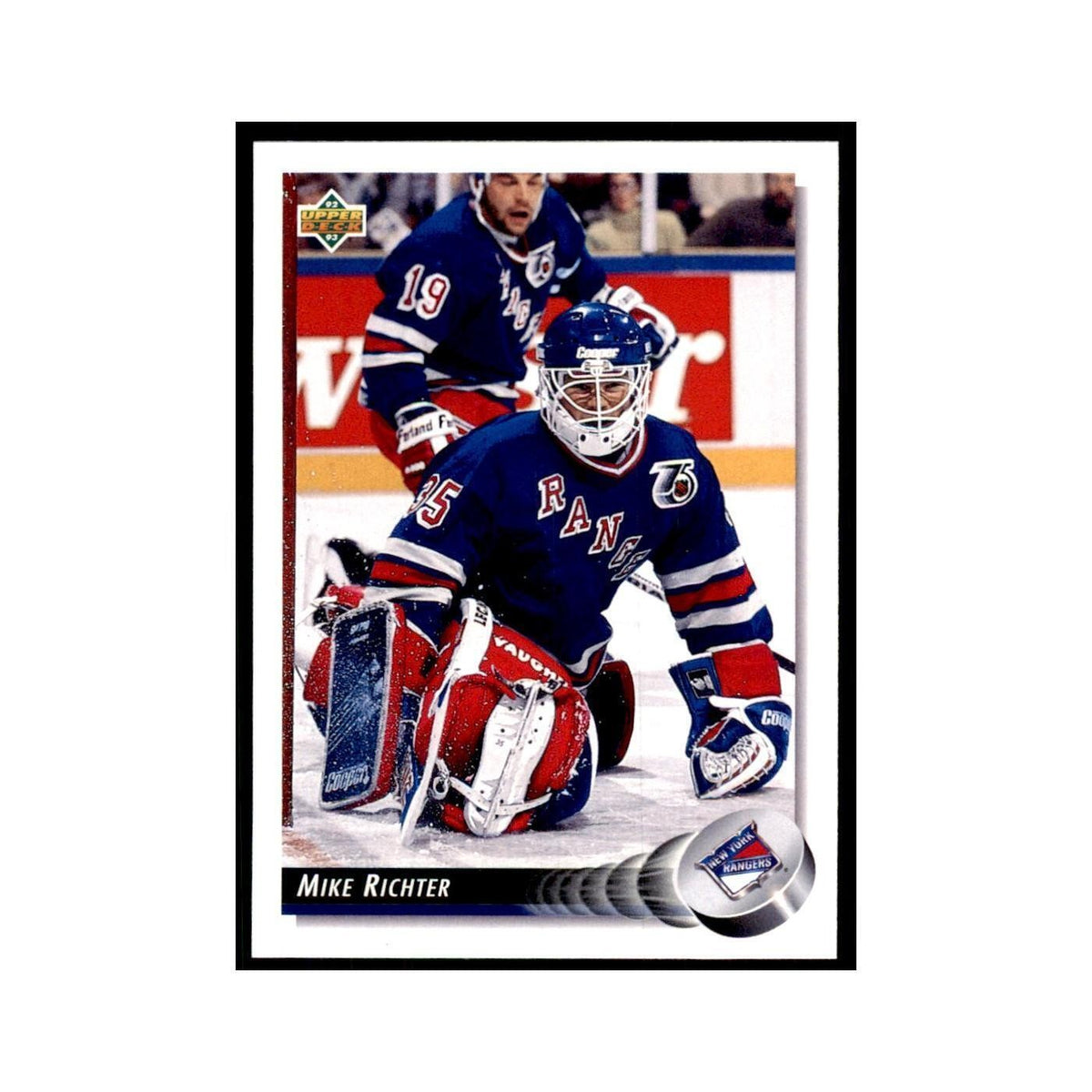 1992 Upper Deck Mike Richter Hockey Cards #145