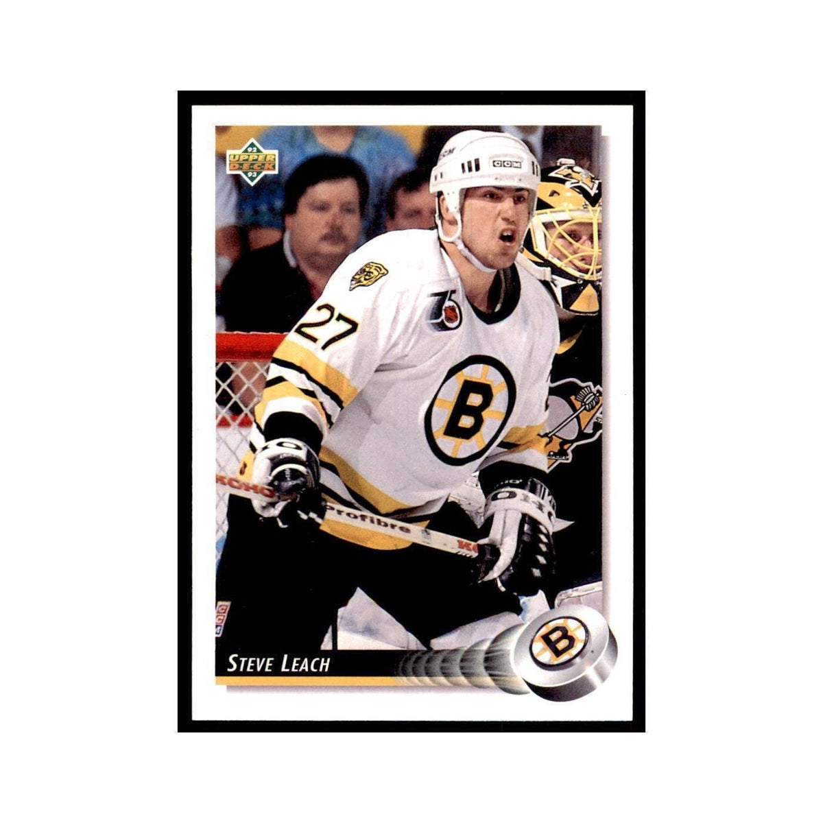 1992 Upper Deck Steve Leach Hockey Cards #61