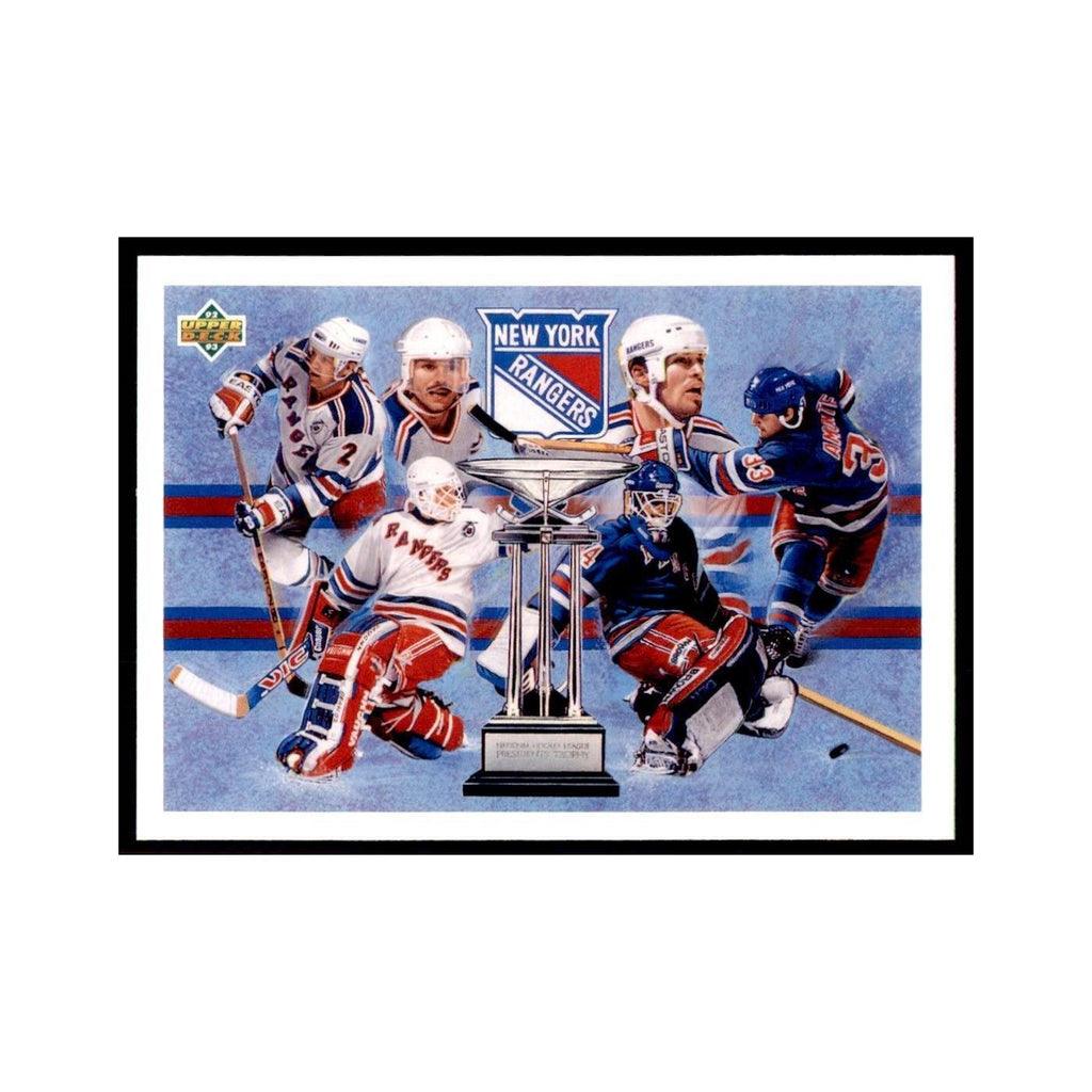1992 Upper Deck Presidents Trophy Hockey Cards #34