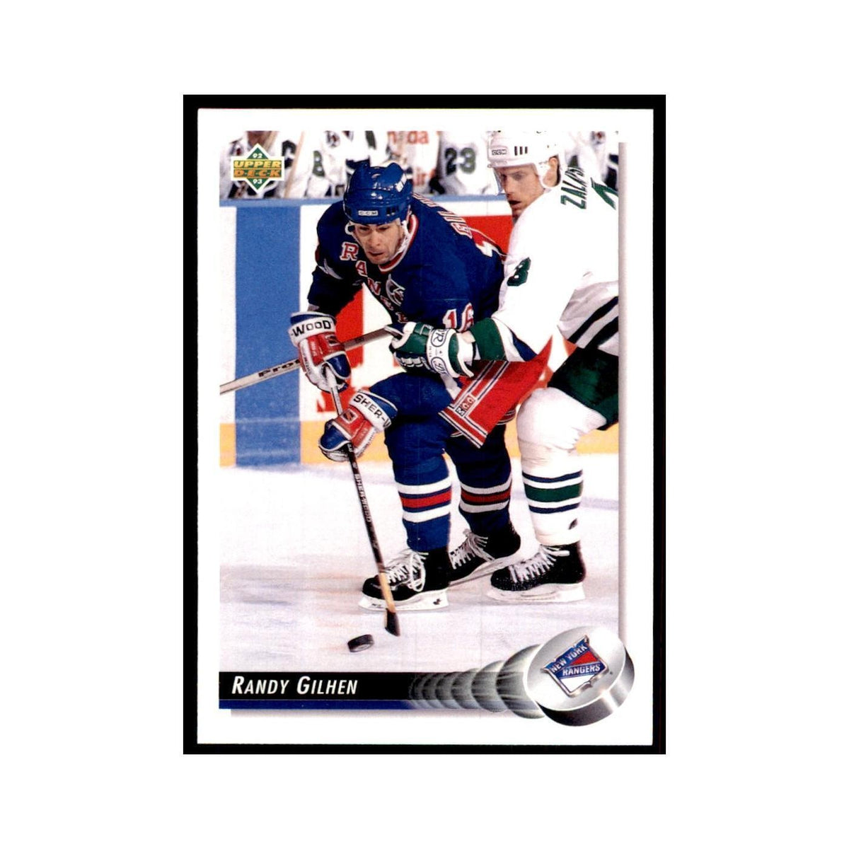 1992 Upper Deck Randy Gilhen Hockey Cards #82