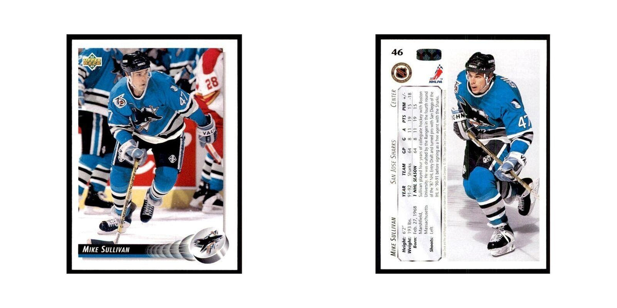 1992 Upper Deck Mike Sullivan Hockey Cards #46