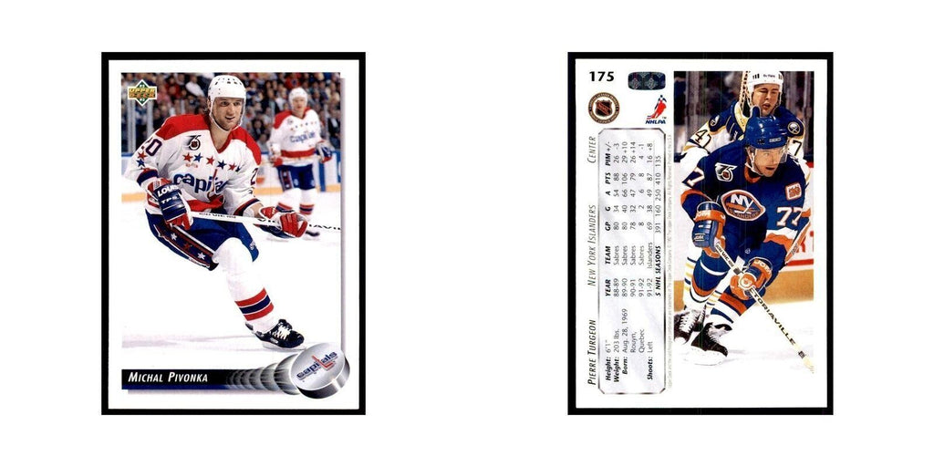 1992 Upper Deck Michal Pivonka Hockey Cards #175