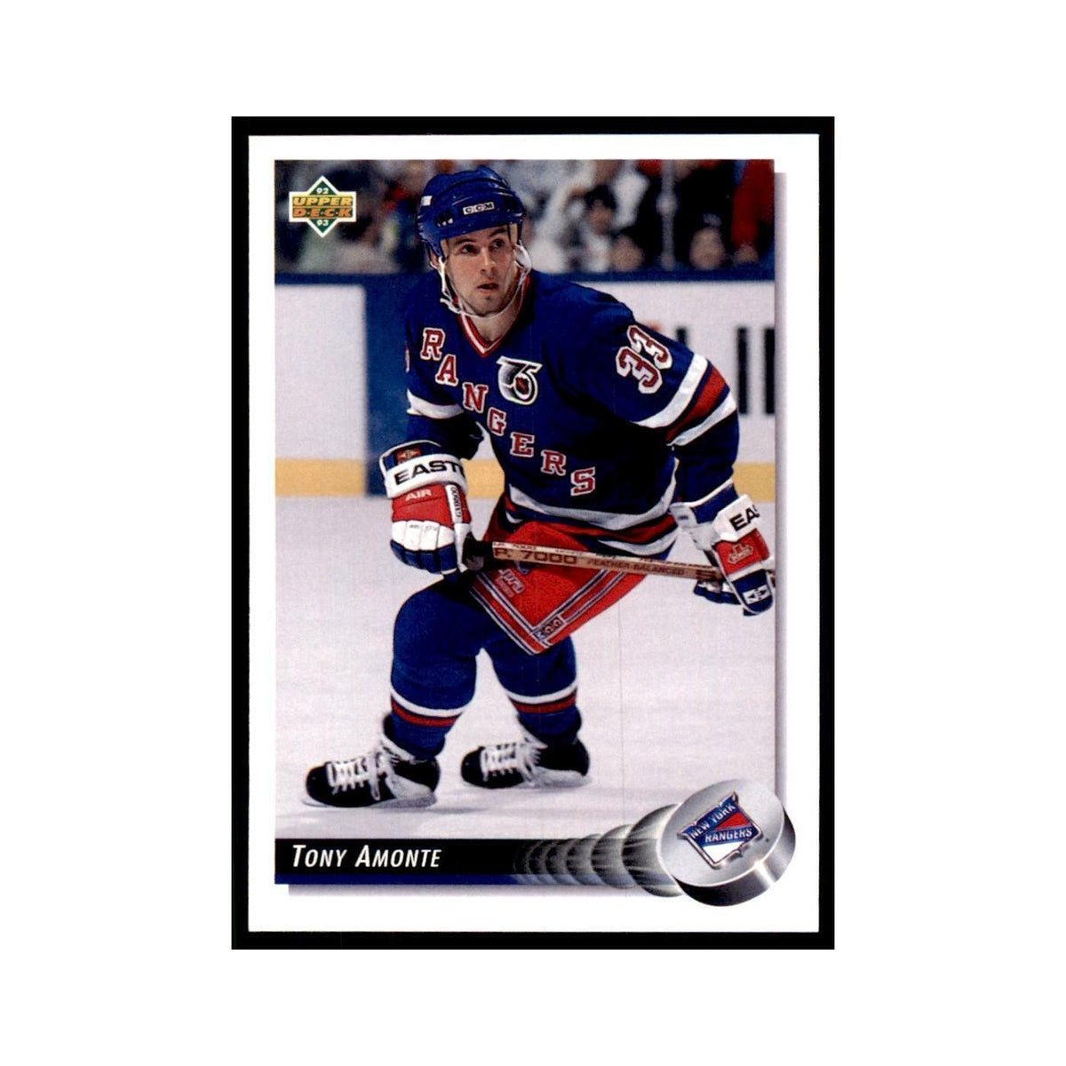 1992 Upper Deck Tony Amonte Hockey Cards #138