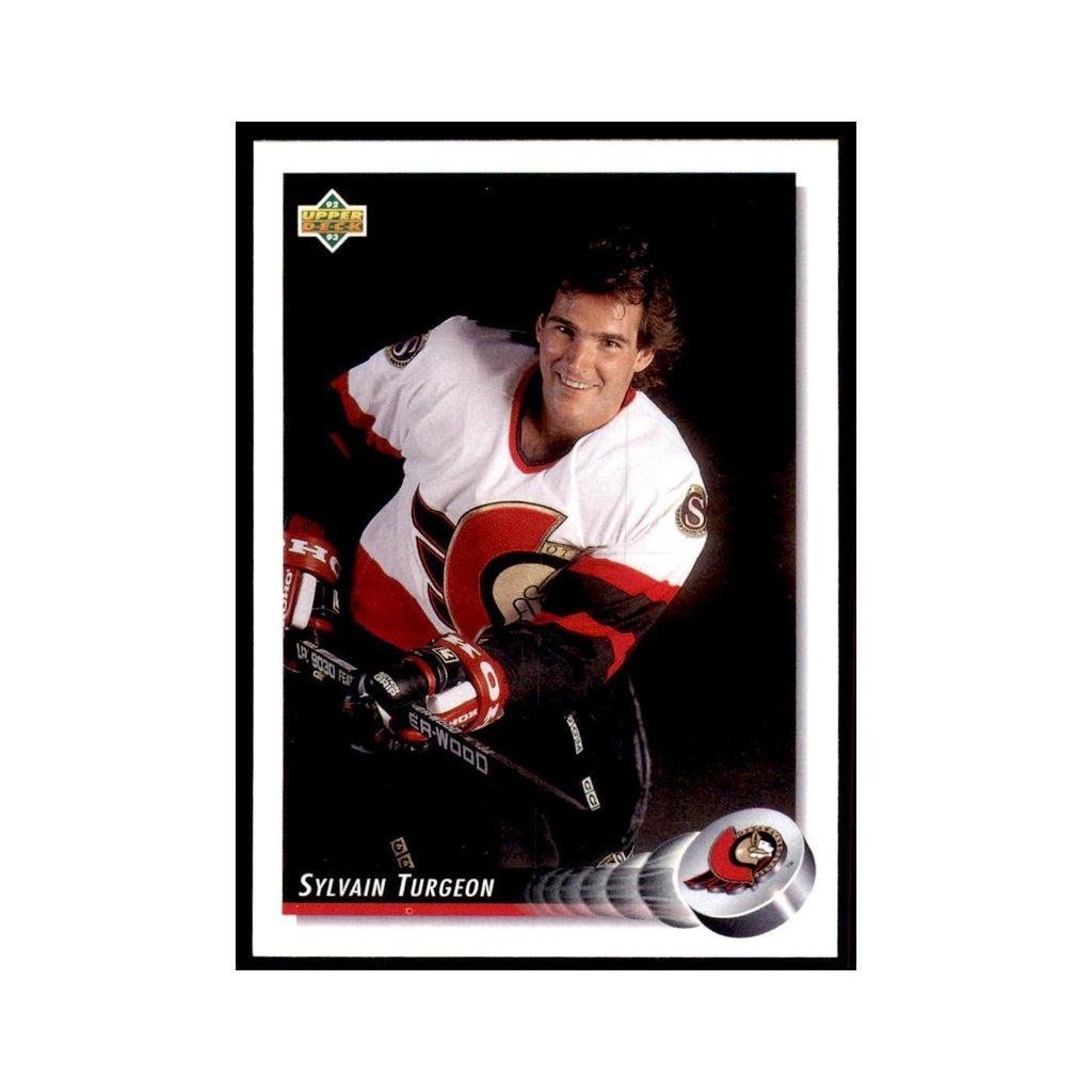 1992 Upper Deck Sylvain Turgeon Hockey Cards #107