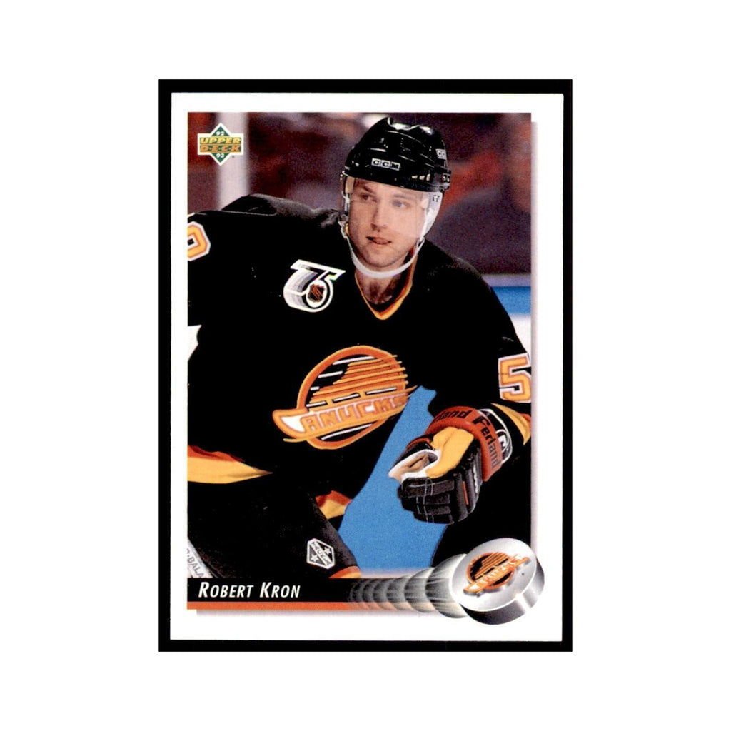 1992 Upper Deck Robert Kron Hockey Cards #69