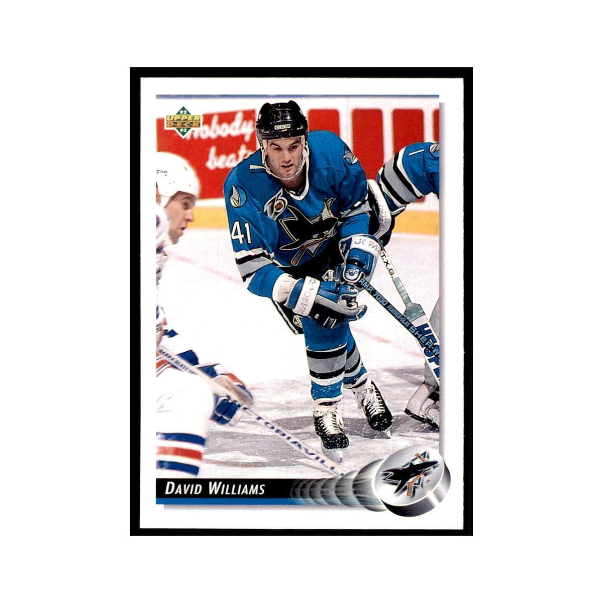 1992 Upper Deck David Williams Hockey Cards #51