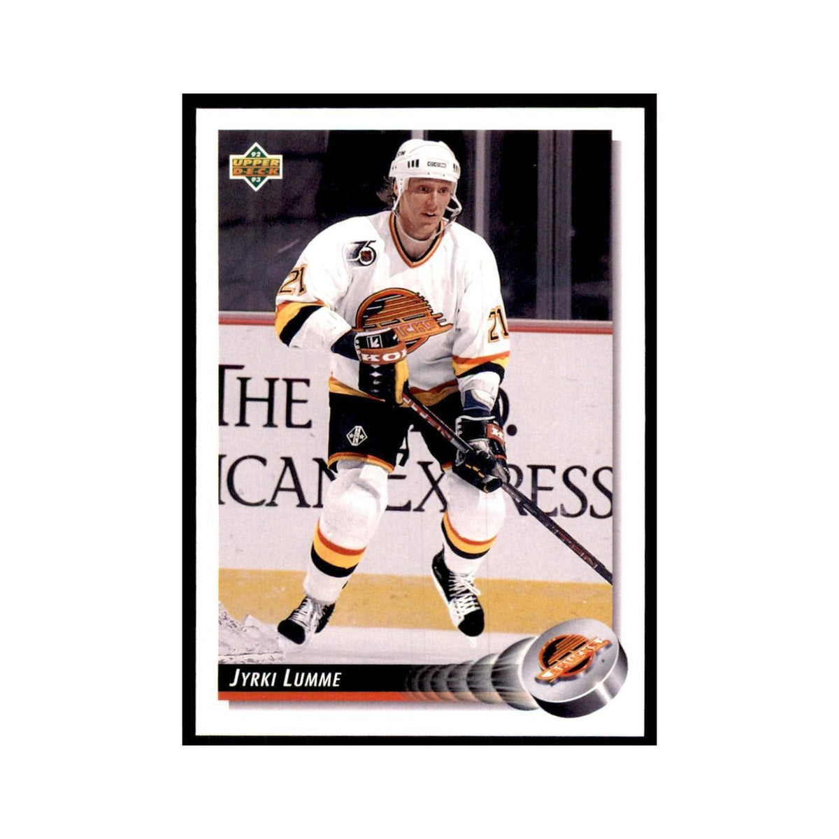 1992 Upper Deck Jyrki Lumme Hockey Cards #137