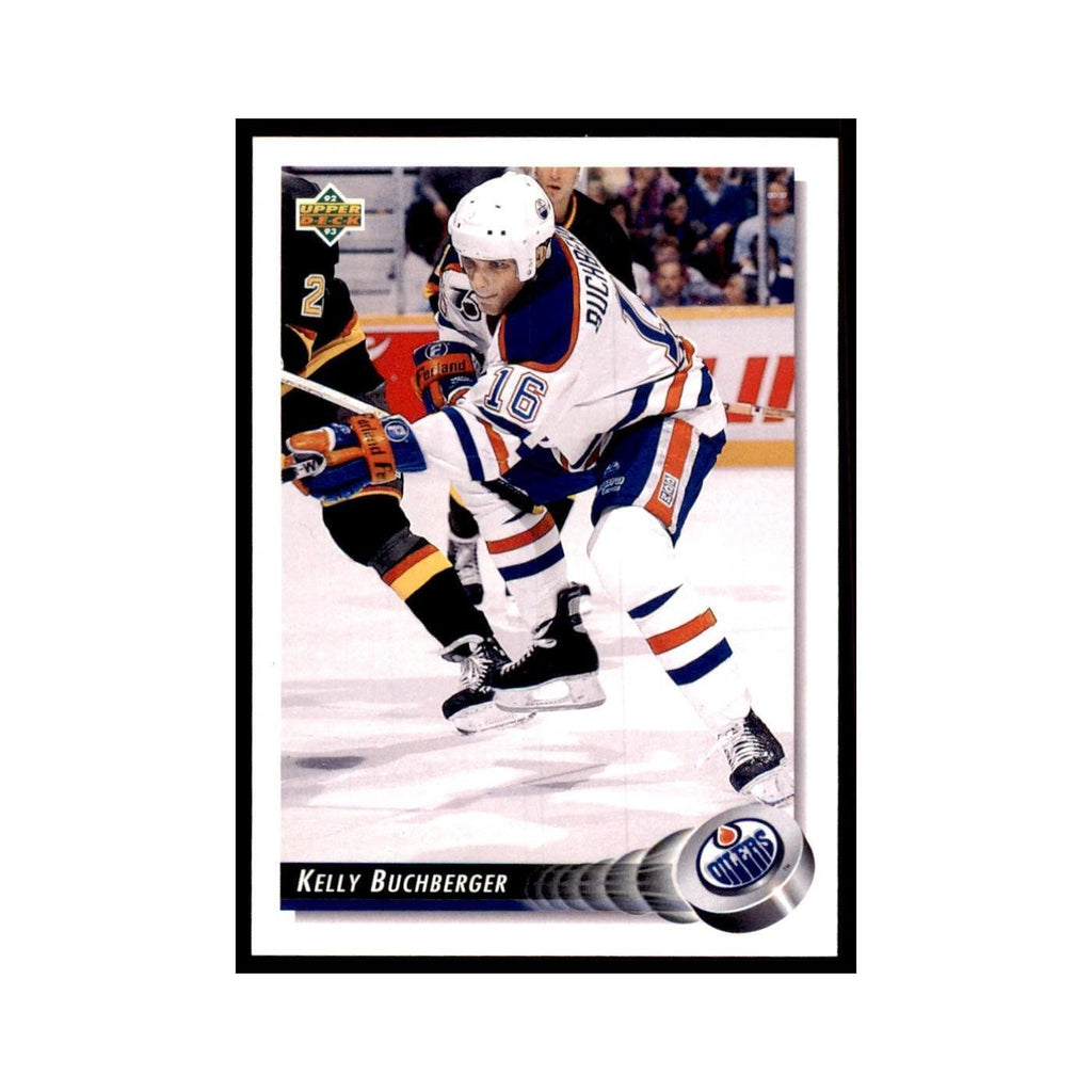 1992 Upper Deck Kelly Buchberger Hockey Cards #123
