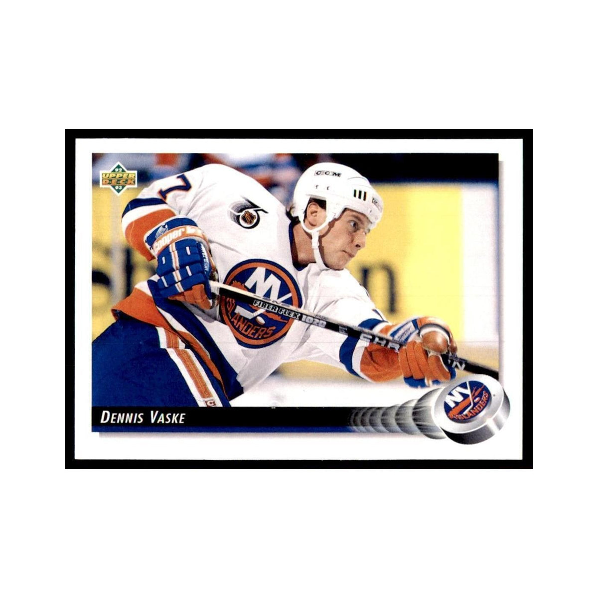 1992 Upper Deck Dennis Vaske Hockey Cards #50
