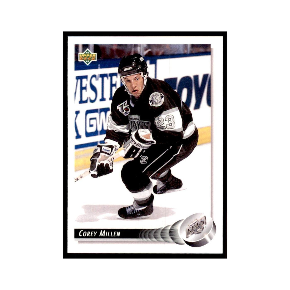 1992 Upper Deck Corey Millen Hockey Cards #48