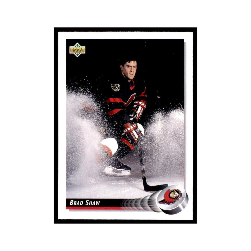1992 Upper Deck Brad Shaw Hockey Cards #109