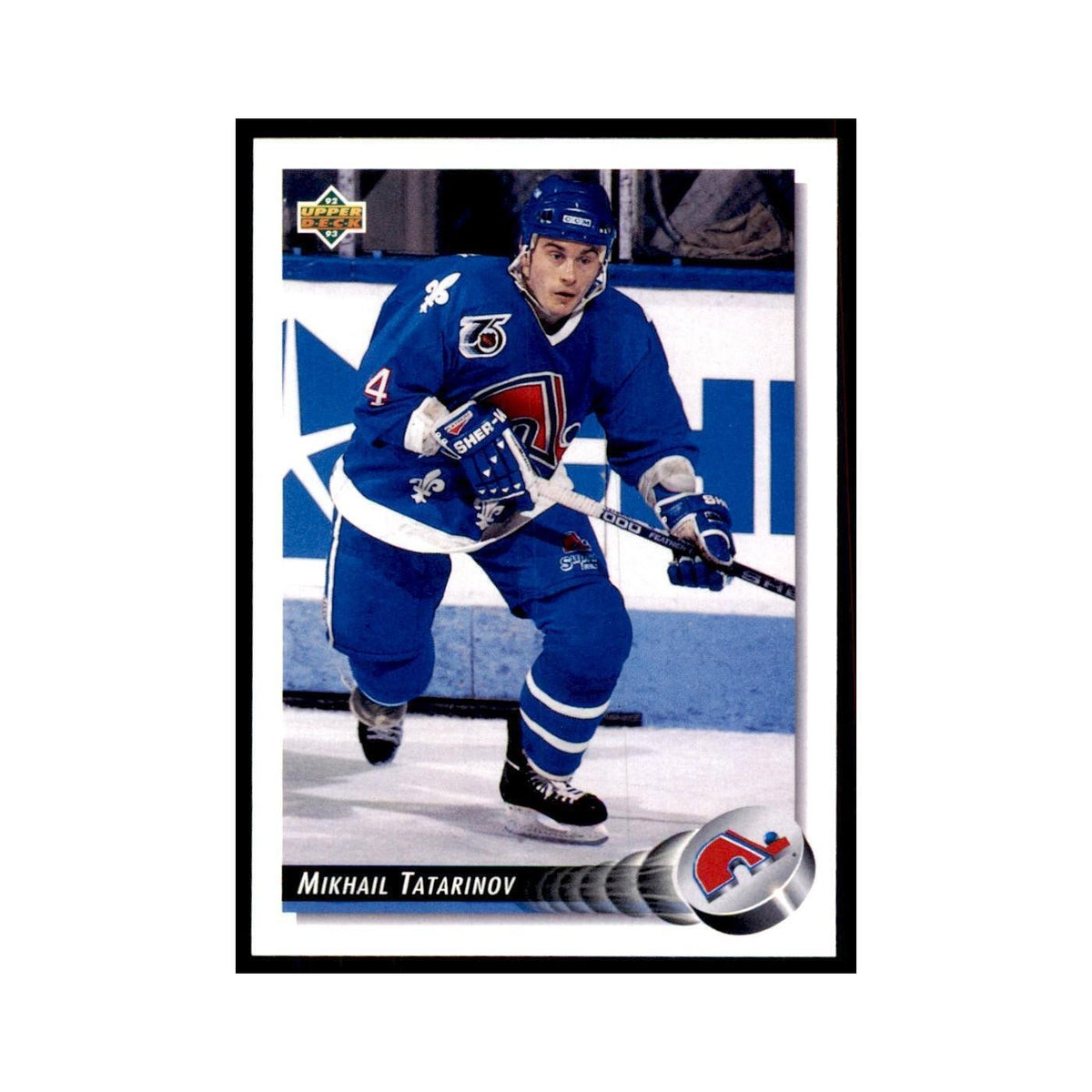 1992 Upper Deck Mikhail Tatarinov Hockey Cards #183