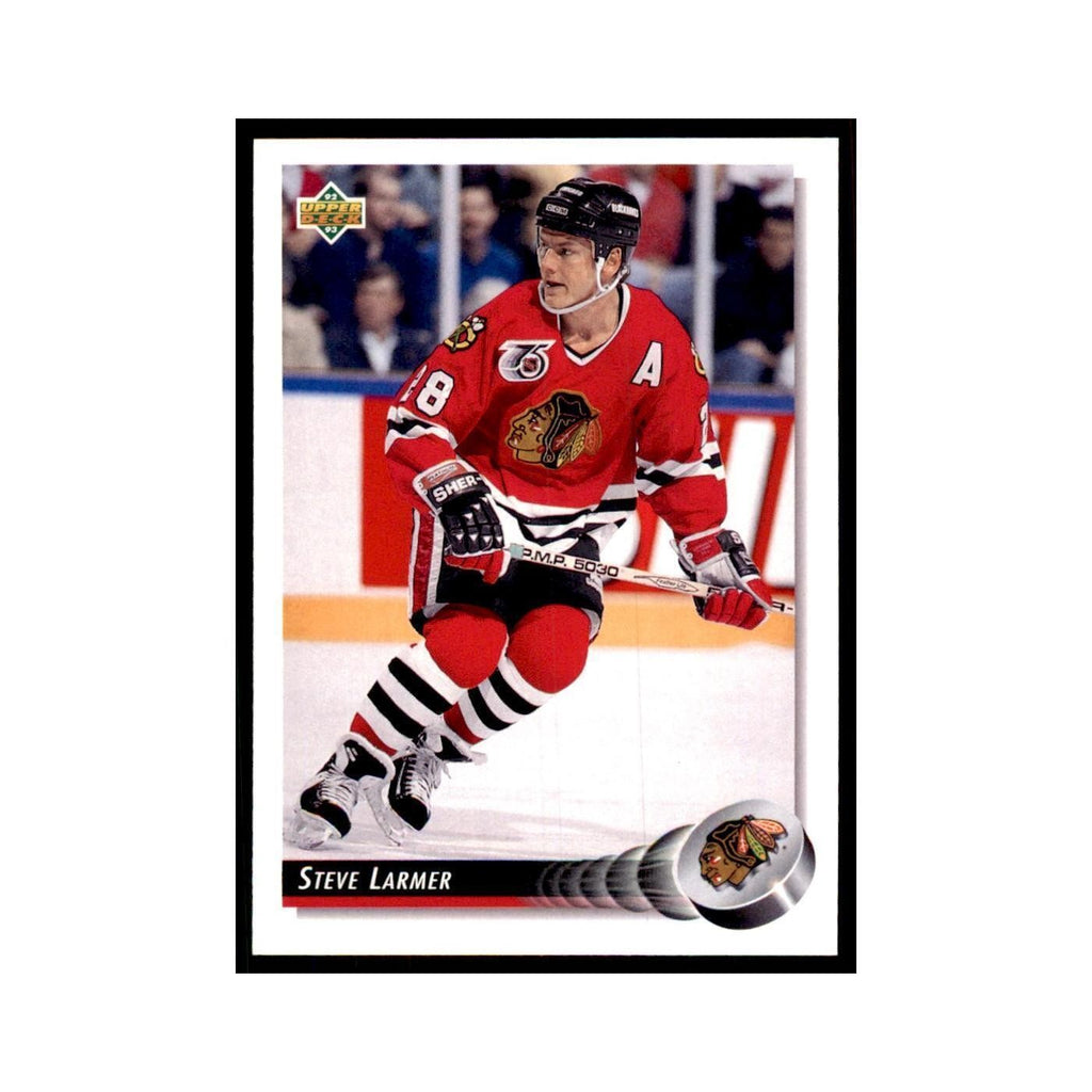 1992 Upper Deck Steve Larmer Hockey Cards #135