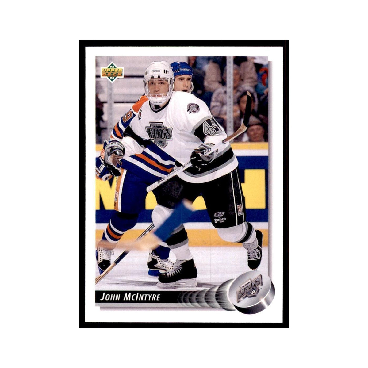 1992 Upper Deck John McIntyre Hockey Cards #118
