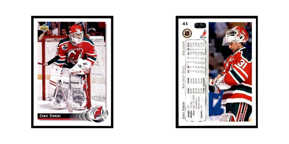 1992 Upper Deck Chris Terreri Hockey Cards #43