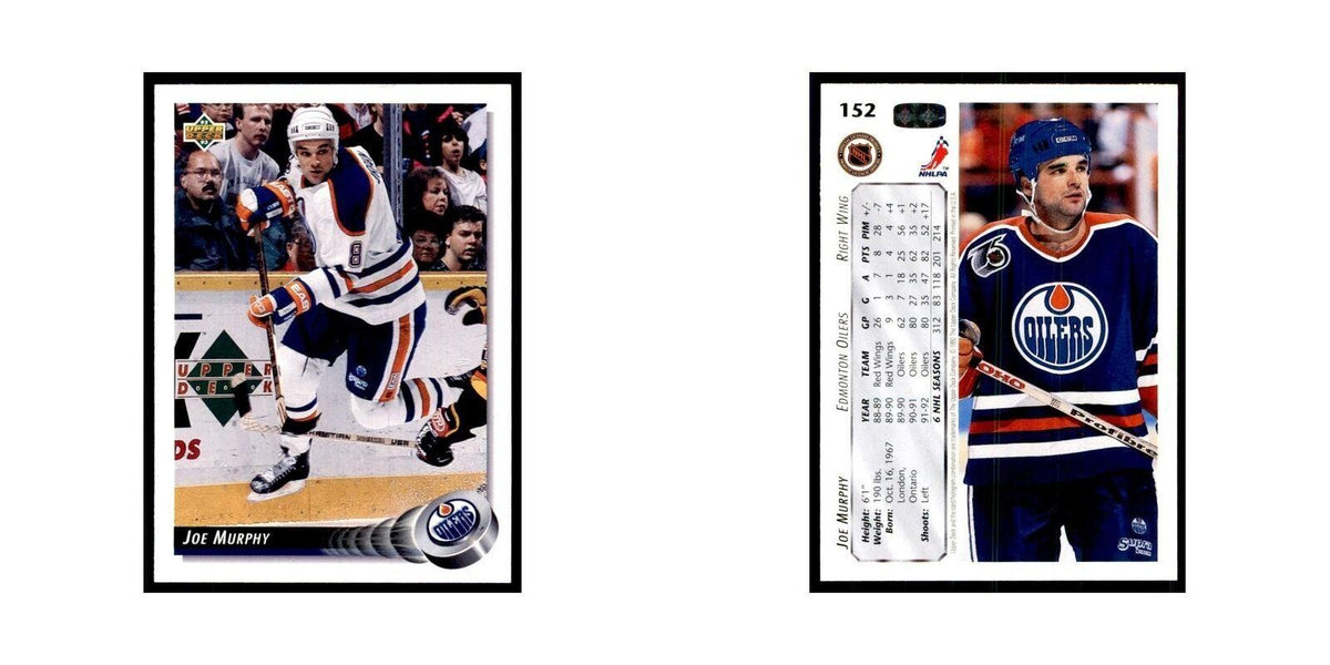 1992 Upper Deck Joe Murphy Hockey Cards #152