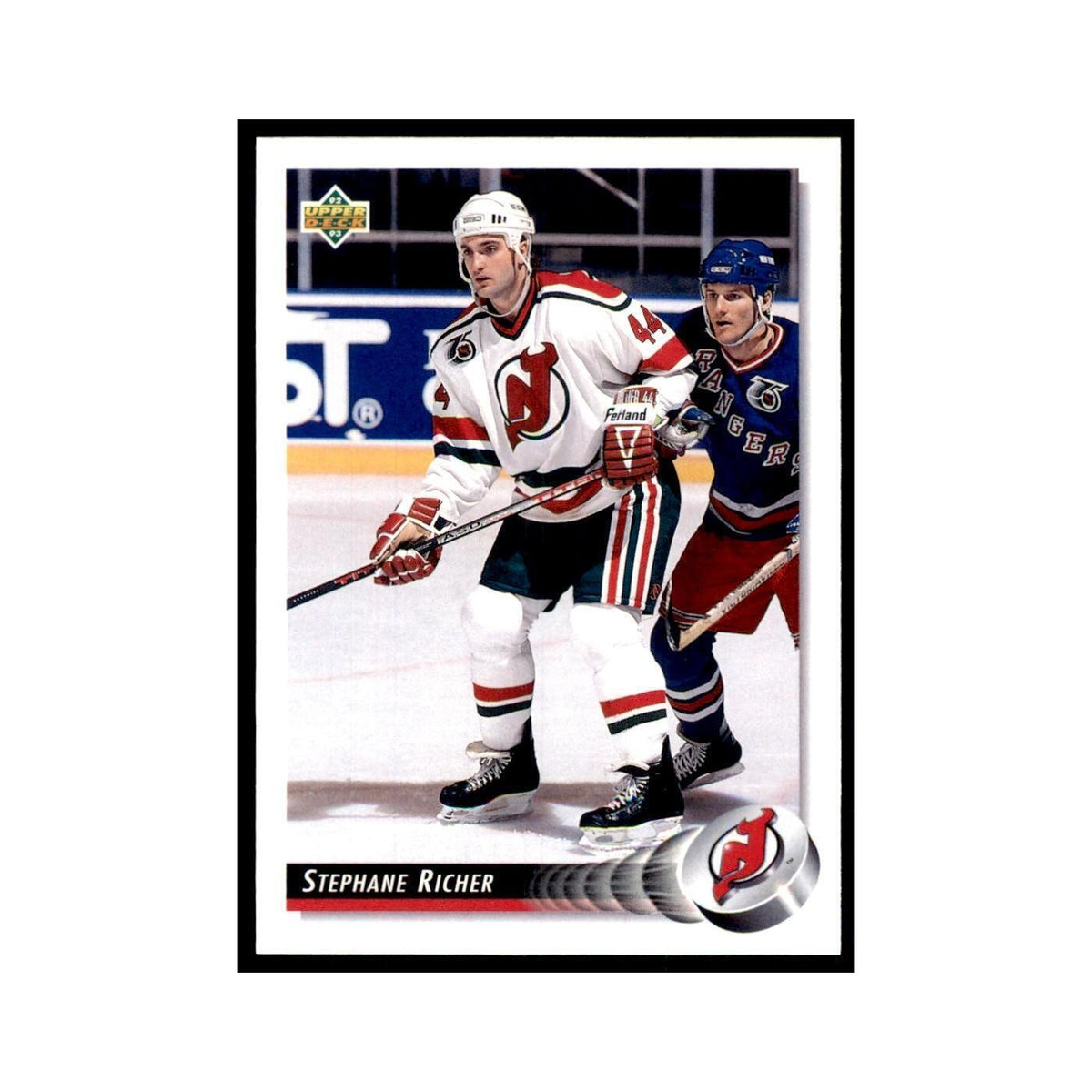 1992 Upper Deck Stephane Richer Hockey Cards #56