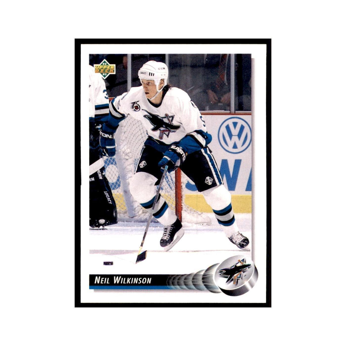 1992 Upper Deck Neil Wilkinson Hockey Cards #30