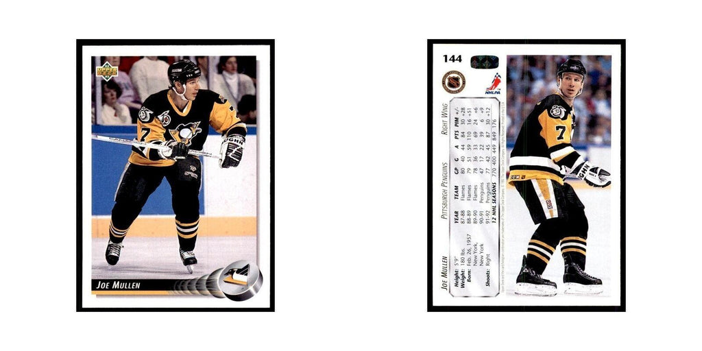 1992 Upper Deck Joe Mullen Hockey Cards #144
