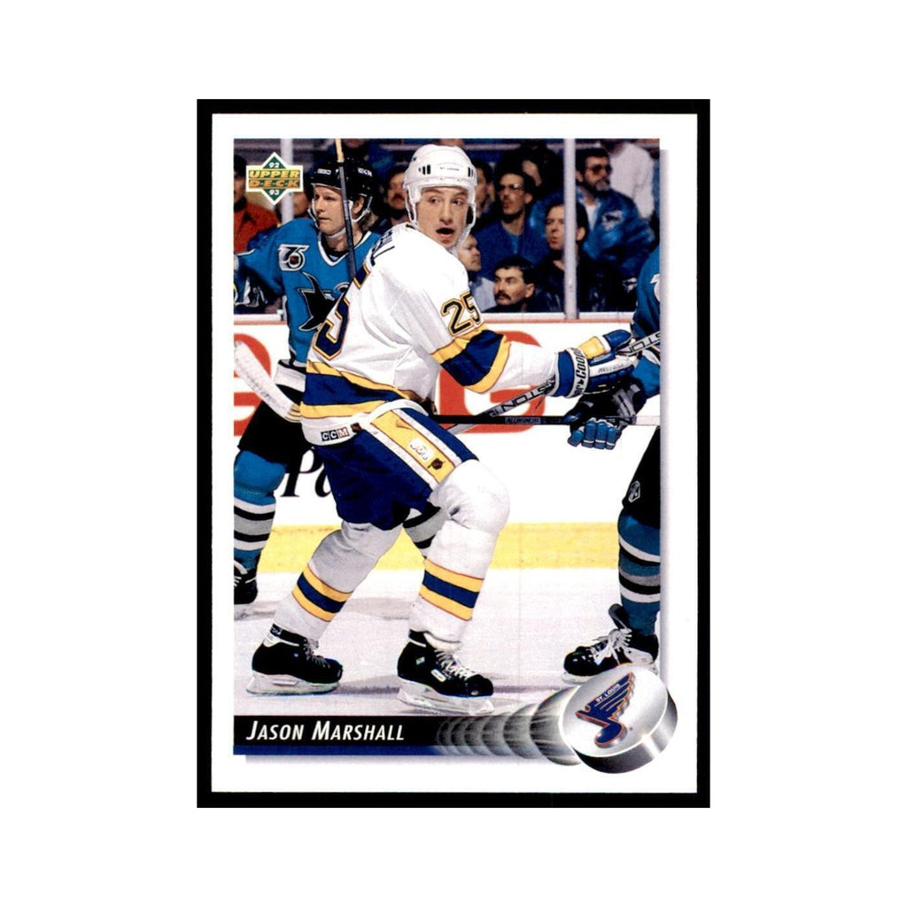 1992 Upper Deck Jason Marshall Hockey Cards #68