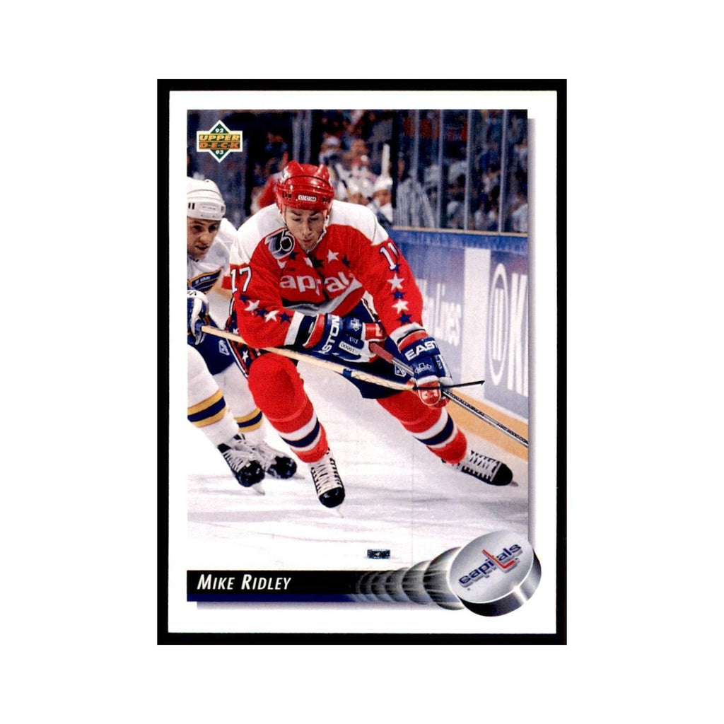 1992 Upper Deck Mike Ridley Hockey Cards #173