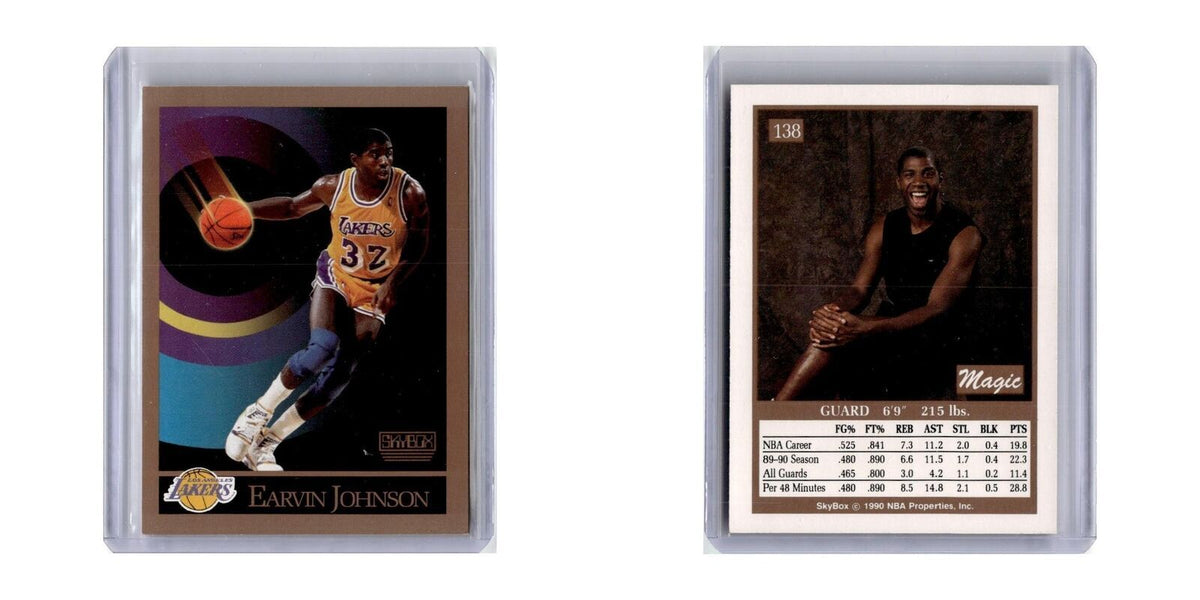 1990 SkyBox Earvin Johnson Lakers #138
