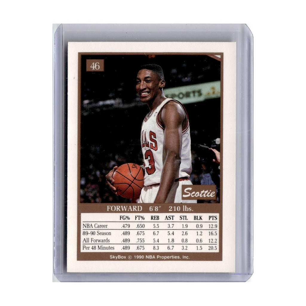 1990 SkyBox Scottie Pippen Bulls #46