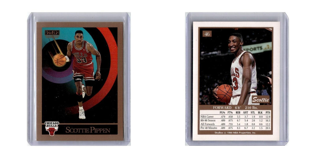 1990 SkyBox Scottie Pippen Bulls #46