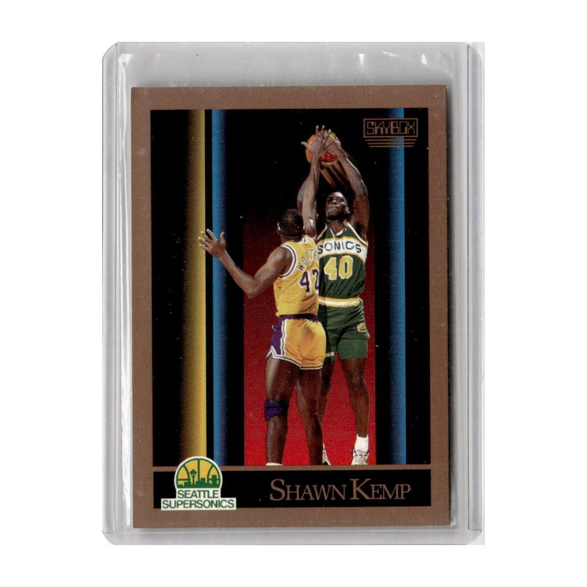 1990 SkyBox Shawn Kemp RC Seattle SuperSonics #268
