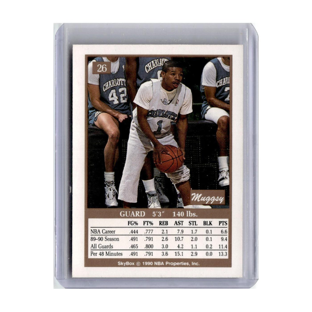 1990 SkyBox Tyrone Bogues Hornets #26